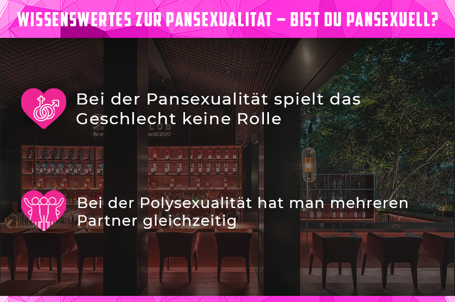 Infografik: Unterschiede zwischen Pan- und Polysexualität